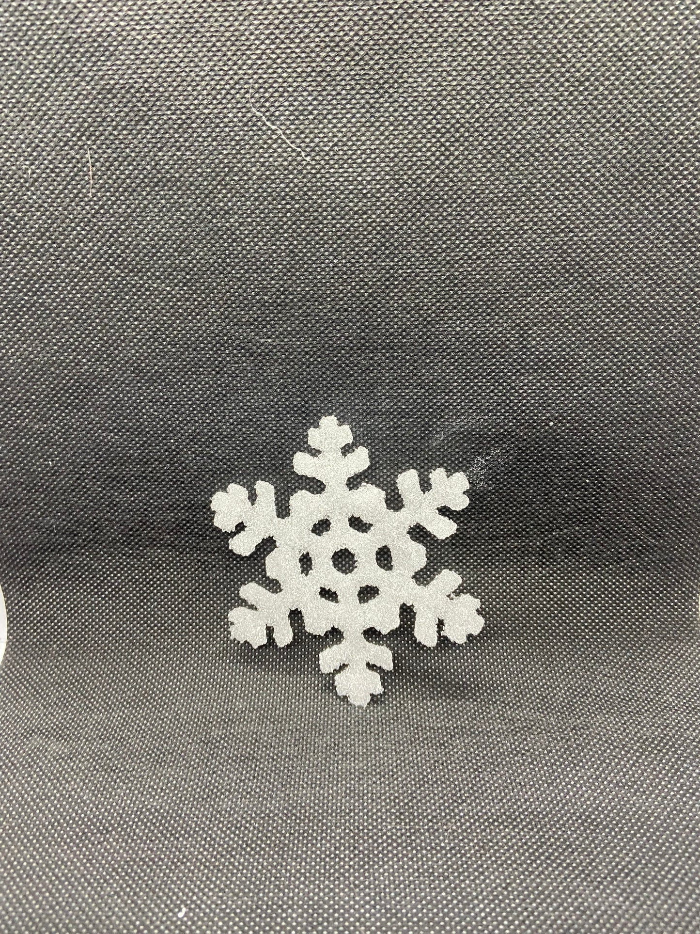 Small white snowflake